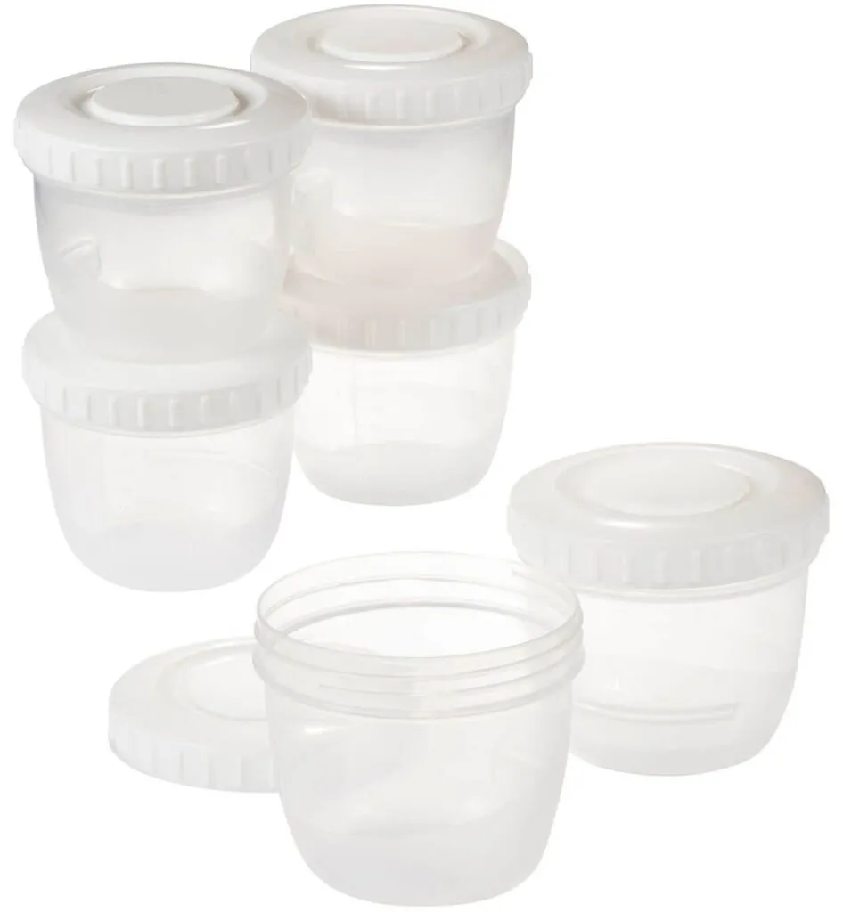 Difrax Voeding bewaarbakjes (6 stuks)