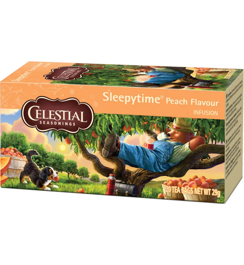 Celestial Seasonings Sleepytime peach herb tea (20 stuks)