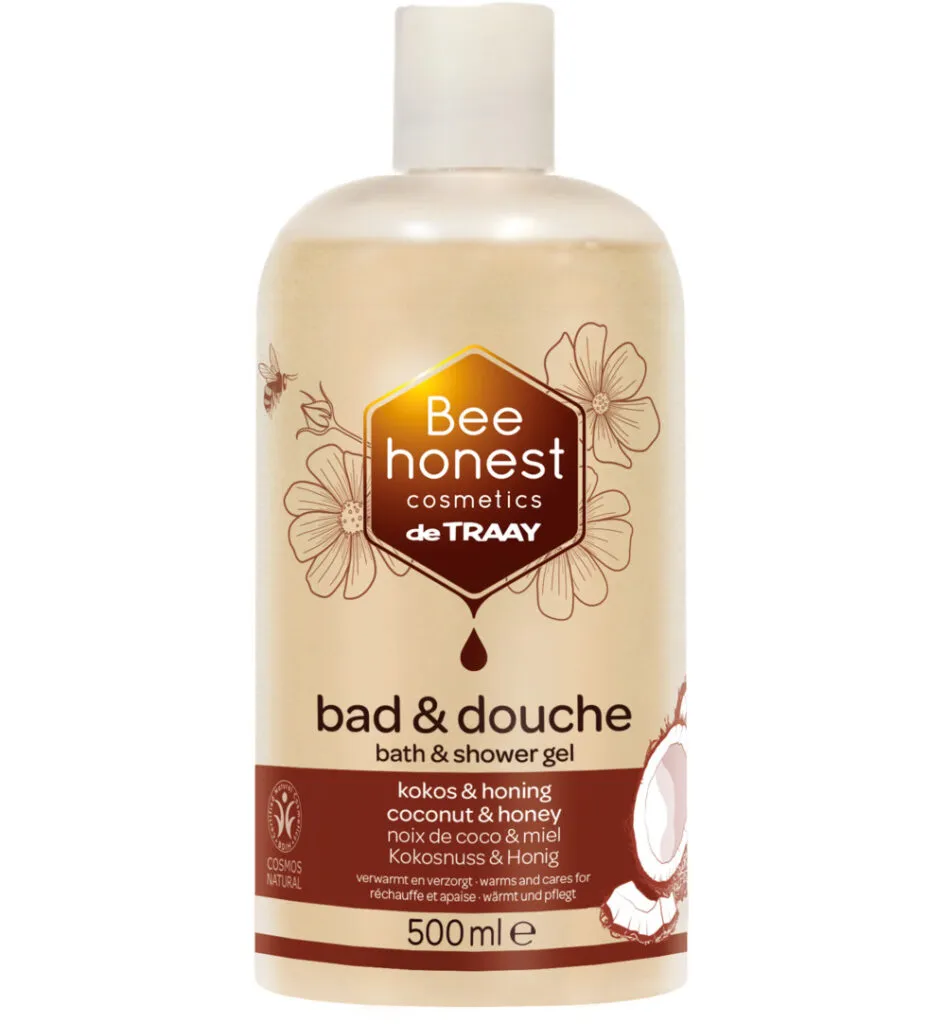 Bee Honest Bad/douche kokos/honing (500 ml)