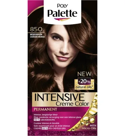 Poly Palette Haarverf - 850 Mokkabruin (1 set)