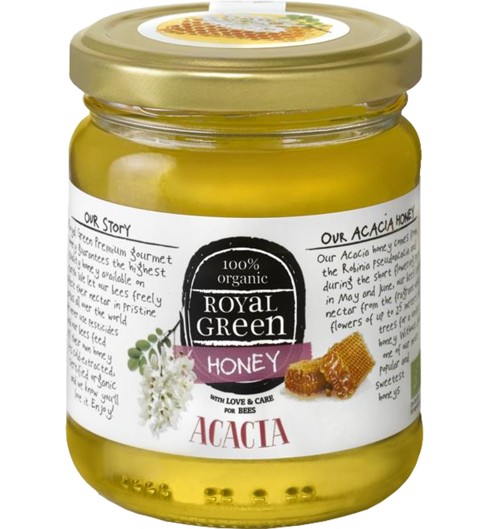 Royalgreen Acacia honey bio (250 gr)