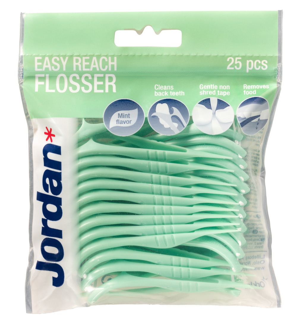 Jordan Flosser Easy Reach (25 stuks)