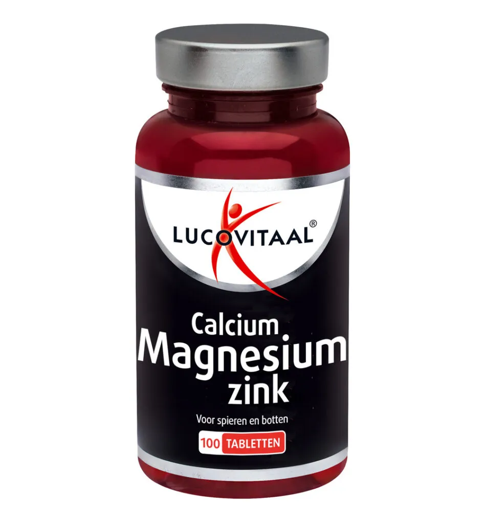 Lucovitaal Calcium Magnesium Zink (100 tabletten)