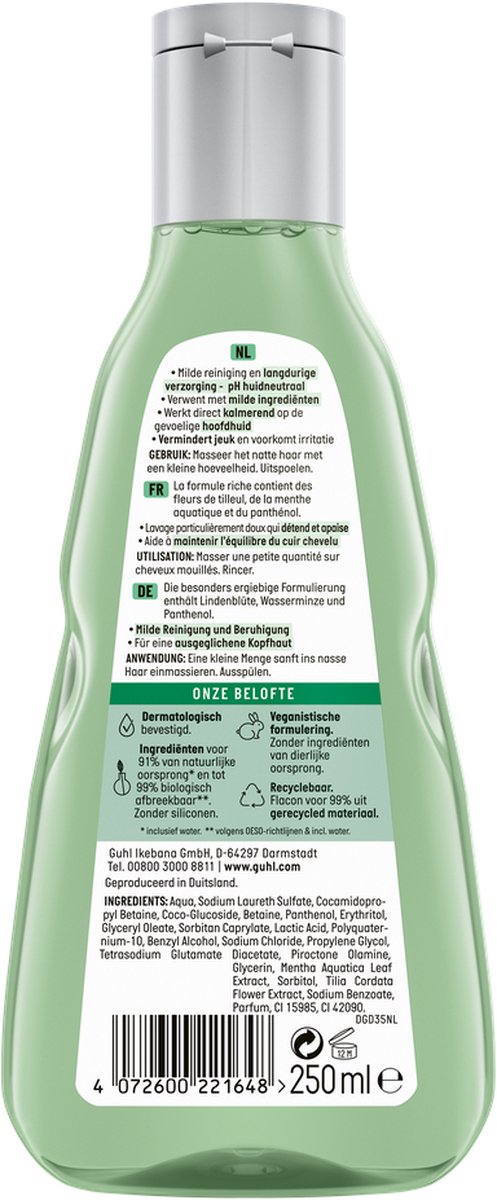 Guhl Gevoelige Hoofdhuid Shampoo (250 ml)