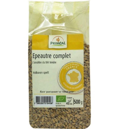 Priméal Volkoren Spelt Bio (500 gr)