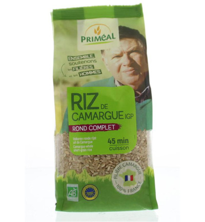 Priméal Volkoren Ronde Rijst Camargue Bio (500 gr)