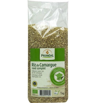 Priméal Volkoren Ronde Rijst Camargue Bio (1000 gr)