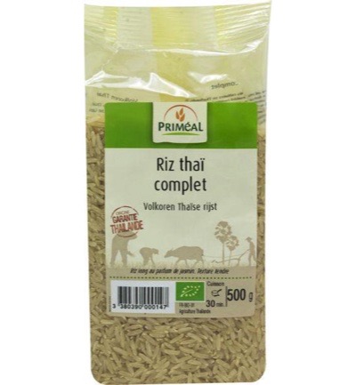 Priméal Volkoren Thaise Rijst Bio (500 gr)