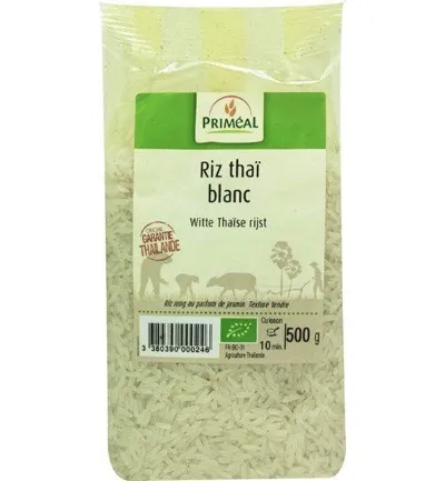 Priméal Witte Thaise Rijst Bio (500 gr)