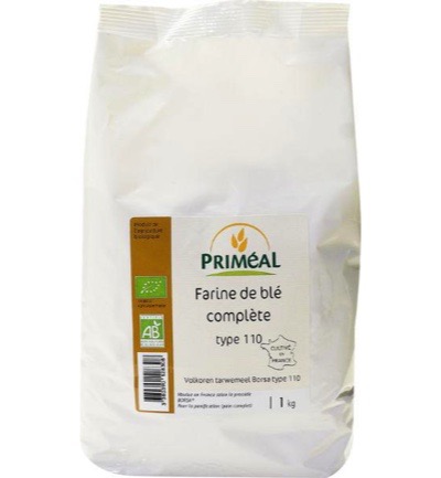 Priméal Half Volkoren Tarwemeel Borsa 110 Bio (1000 gr)