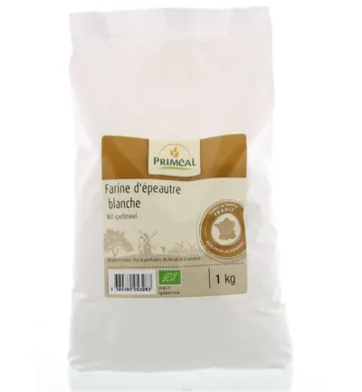 Priméal Wit Speltmeel Bio (1000 gr)