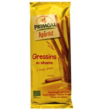 Priméal Soepstengels Sesam Bio (120 gr)