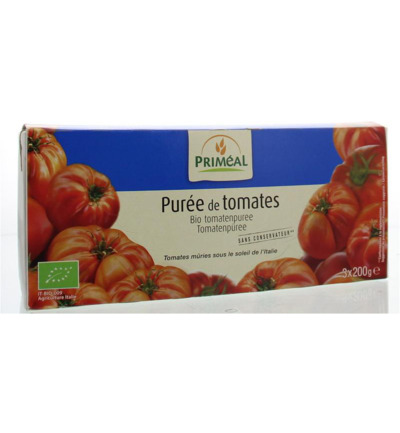 Priméal Tomatenpuree Bio 200Gram Bio (3 stuks)
