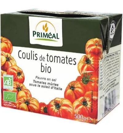 Priméal Tomatenpuree Bio (500 gr)