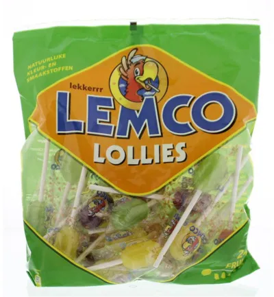 Lemco Vruchten lollies (240 gr)
