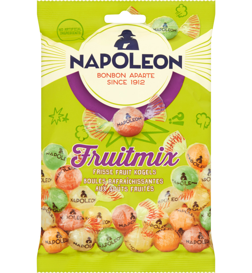 Napoleon Fruitmix kogels (150 gr)