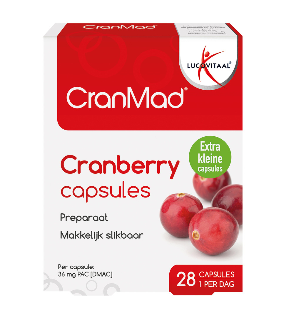 Lucovitaal CranMad Cranberry (28 capsules)