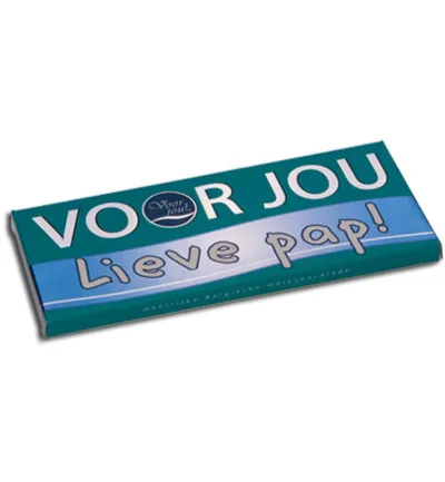 Voor Jou! Wensreep Melkchocolade Voor Jou! Lieve Pap (70 gr)