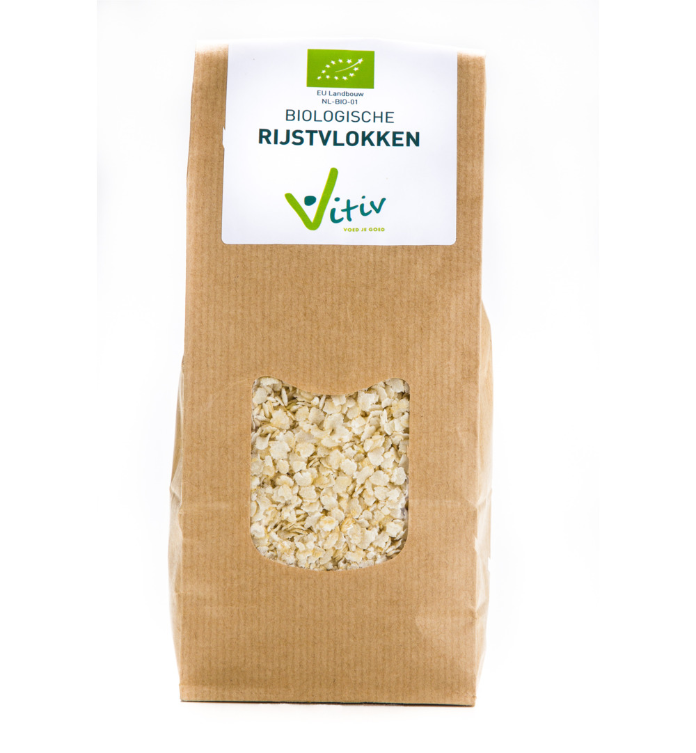 Vitiv Rijstvlokken Bio (500 gr)