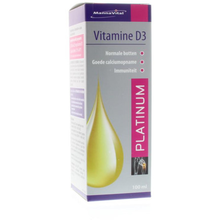 Mannavital Vitamine D3 platinum (100 ml)