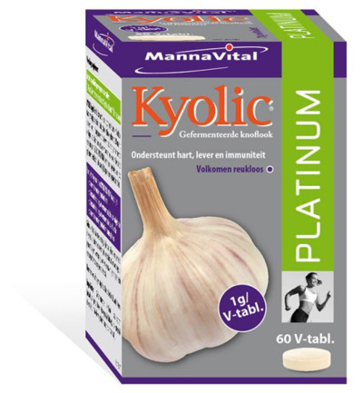 Mannavital Kyolic platinum (60 tabletten)