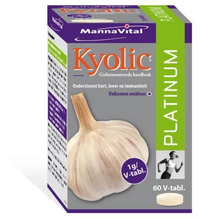 Mannavital Kyolic platinum (60 tabletten)