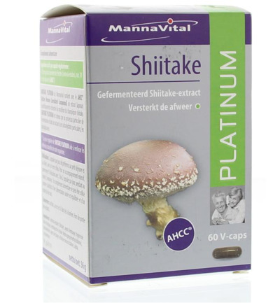 Mannavital Shiitake platinum (60 capsules)