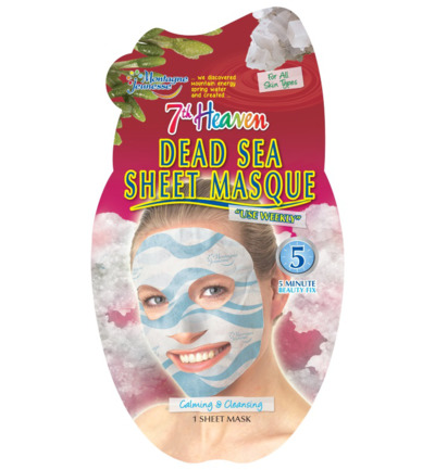 Montagne Jeunesse 7th Heaven gezichtmasker dead sea sheet (16 gr)