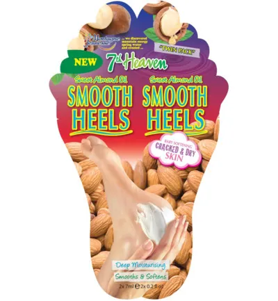 Montagne Jeunesse 7th Heaven voetenmasker smooth heels (1 set)