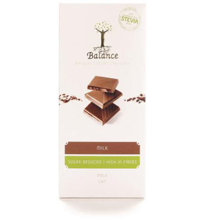 Balance Choco stevia tablet luxury melk (85 gr)