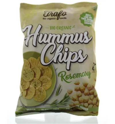 Trafo Hummus chips rosemary bio (75 gr)