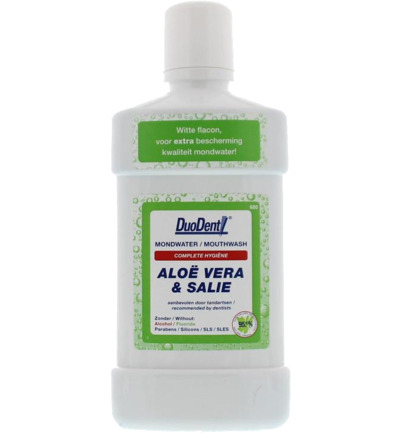 Duodent Mondwater aloe vera/salie (500 ml)