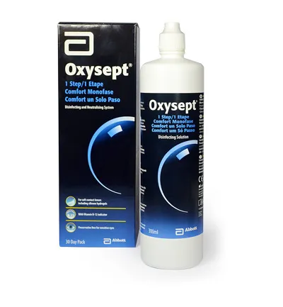 Oxysept 1 stukep lenzenvloeistof voor 1 maand (300 ml)