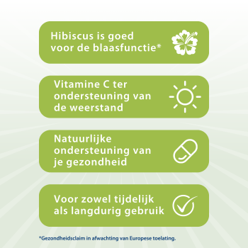 Blaseberry Cranberry, D-mannose & Hibiscus (50 capsules) - image 3