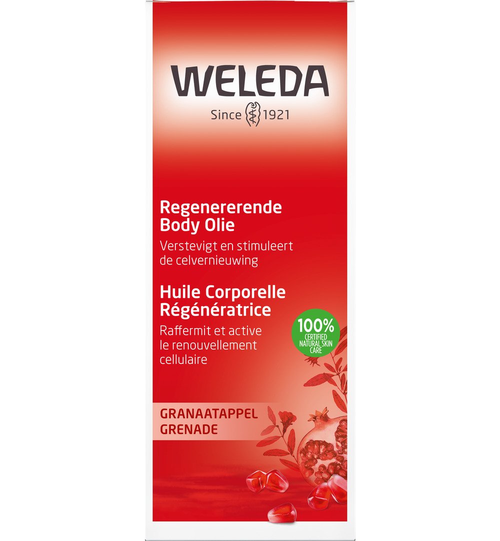 WELEDA Granaatappel Regenererende Body Olie (100 ml)