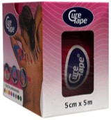 Curetape Roze 5 cm x 5m (1 stuk)