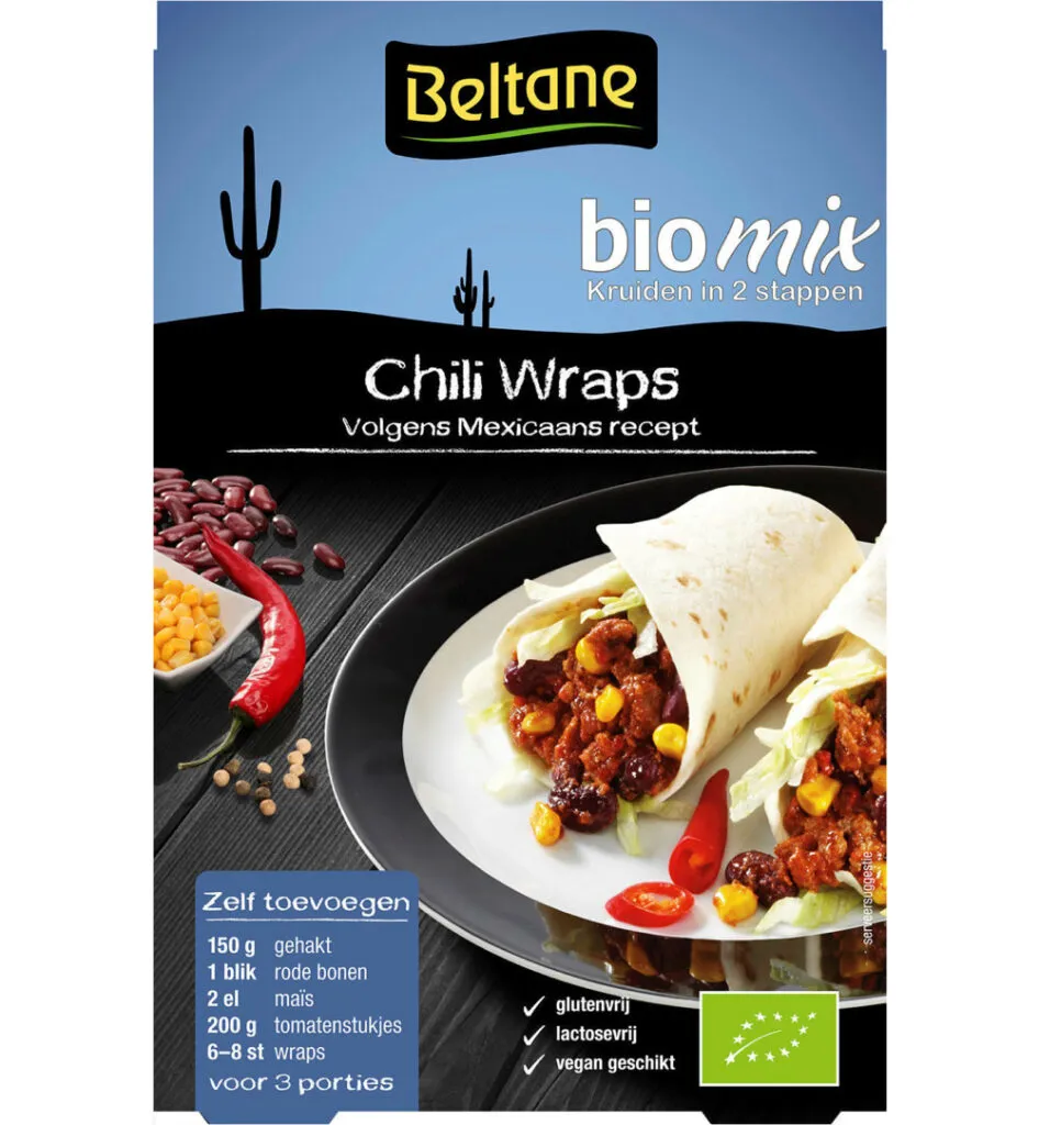 Beltane Chili Wraps Kruiden Bio (20 gr)