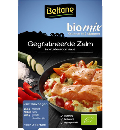 Beltane Gegratineerde Zalm Kruiden Bio (20 gr)