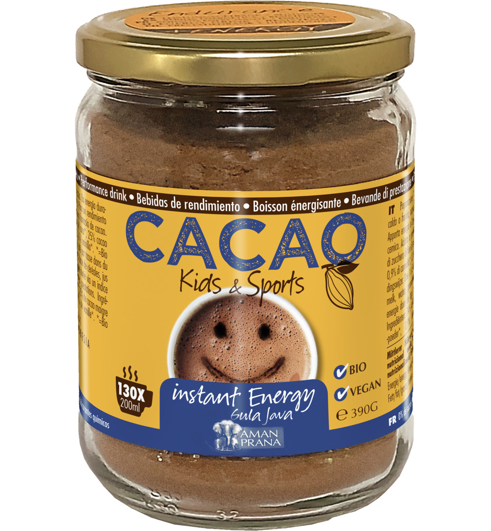 Amanprana Cacao Kids & Sport Bio (390 gr)