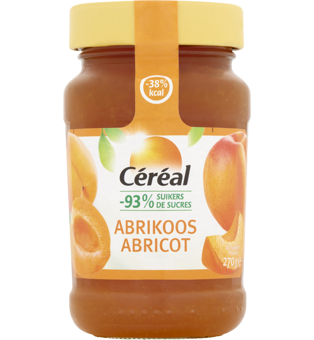 Céréal Fruitbeleg abrikoos suikervrij (270 gr)