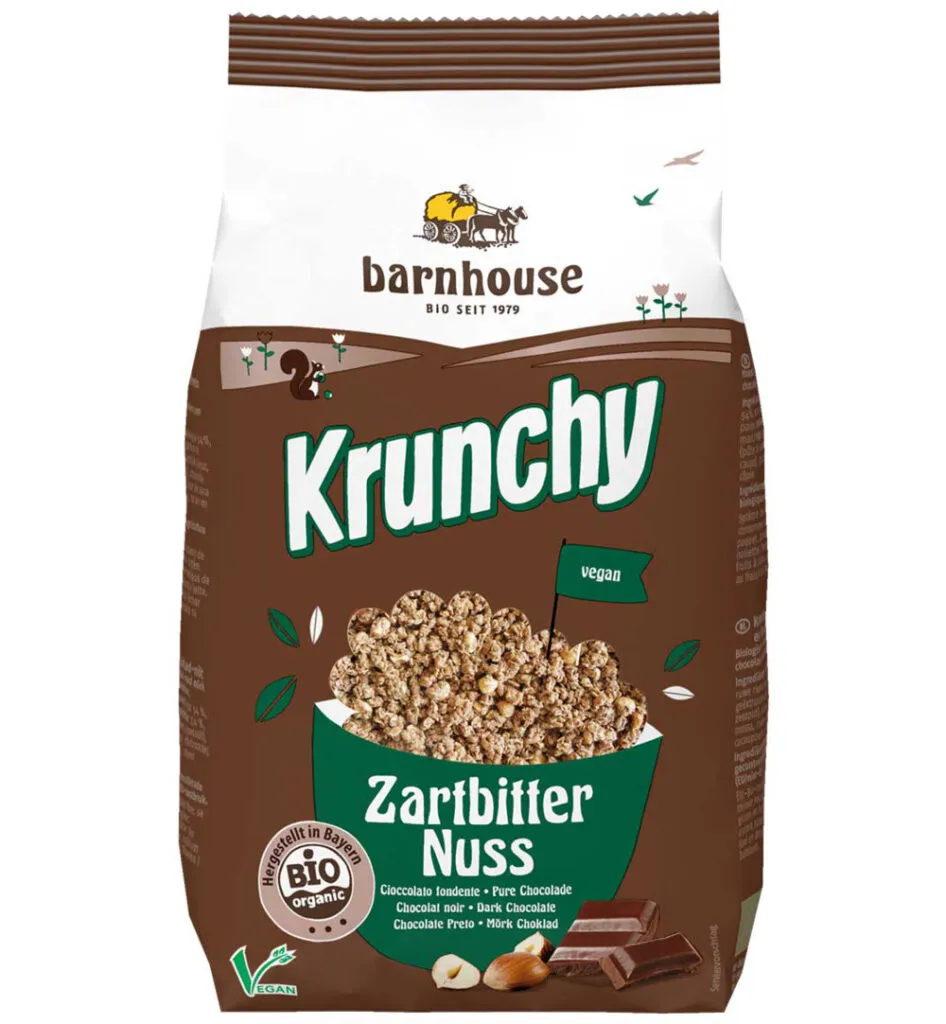Barnhouse Krunchy Choco Noten Bio (375 gr)