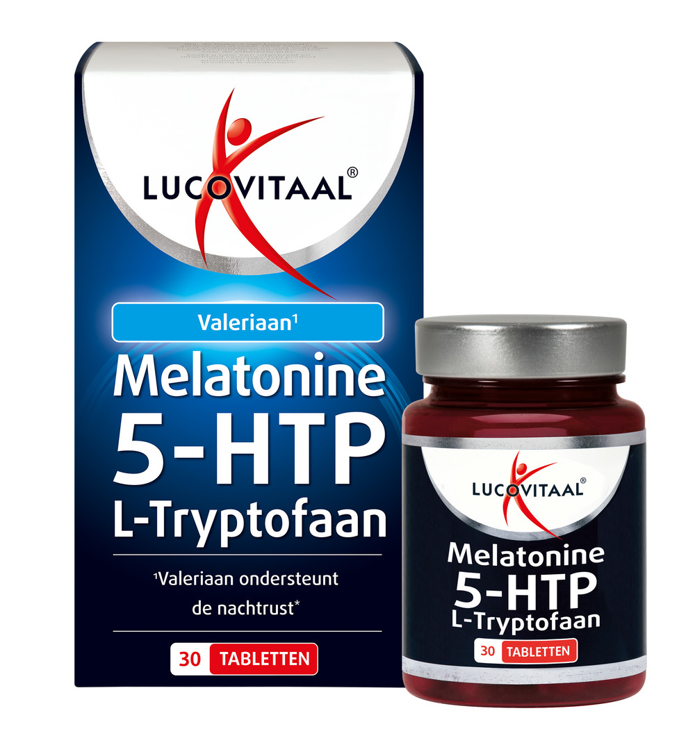 Lucovitaal Melatonine 5 HTP L-Tryptofaan (30 tabletten) - image 3