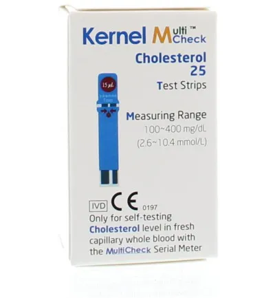 Testjezelf.Nu Multicheck Cholesterol Strips (25 stuks)