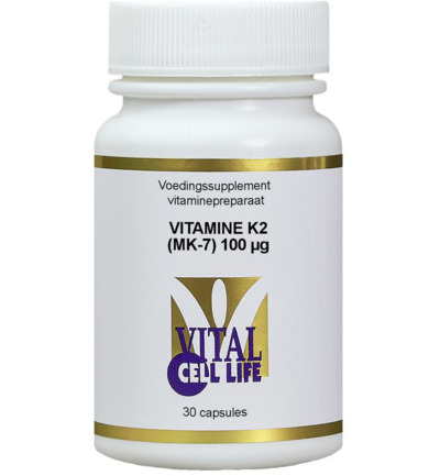 Vital Cell Life Vitamine K2 MK7 100mcg (30 capsules)