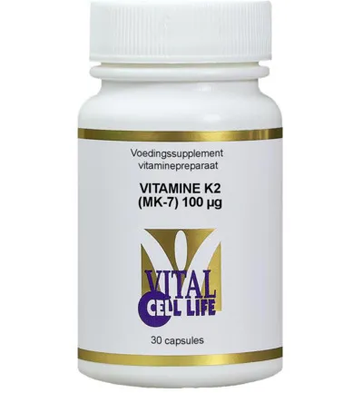 Vital Cell Life Vitamine K2 MK7 100mcg (30 capsules)
