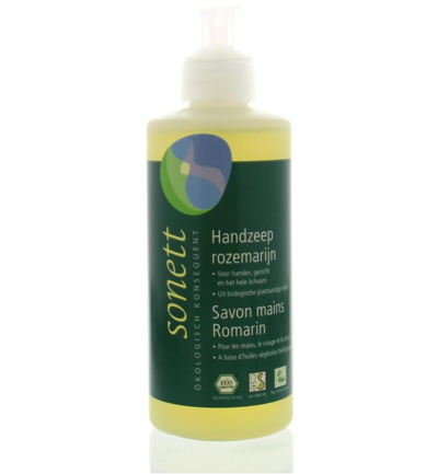 Sonett Handzeep rozemarijn vloeibaar (300 ml)