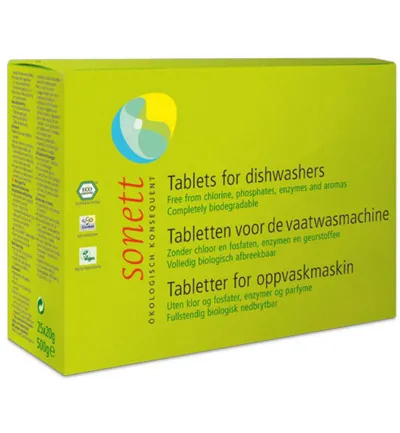 Sonett Vaatwasmachine tablet (25 stuks)