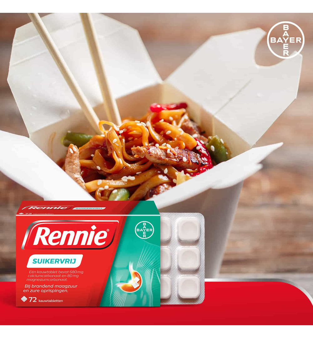 Rennie Suikervrij (72 tabletten) - image 6