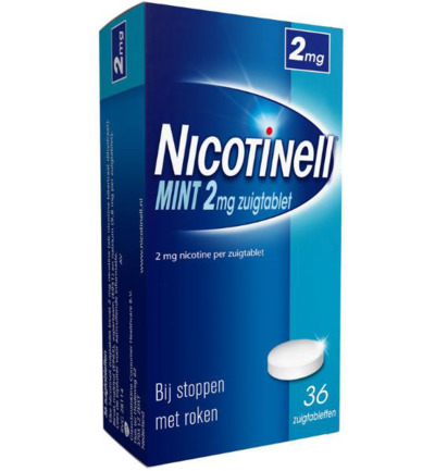 Nicotinell Mint 2 mg (36 zuigtabletten)