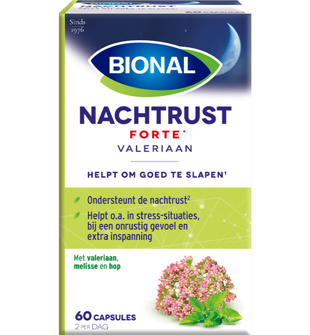 Bional Nachtrust Extra Sterk (60 capsules)